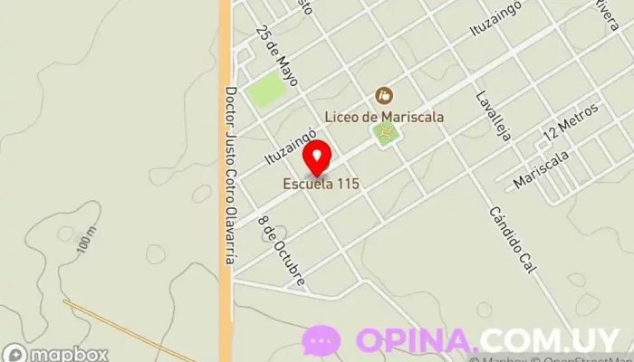 mapa de Local en Alquiler Agencia inmobiliaria en Mariscala