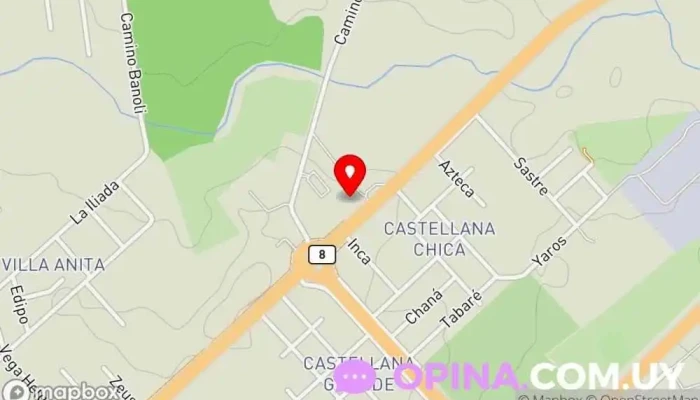 mapa de Locales para alquilar Centro comercial en Barros Blancos