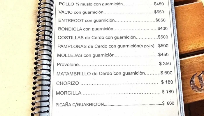Los Kamikazes Colonia -  Menu - Col. del Sacramento
