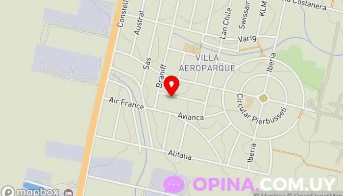 mapa de Los Pintados Papelería en Barros Blancos