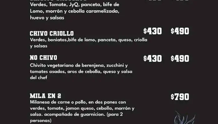 Ludovico -  Menu - Paysandú