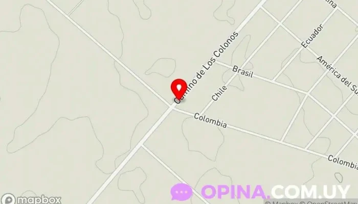 mapa de Luis Escuela en Nueva Helvecia