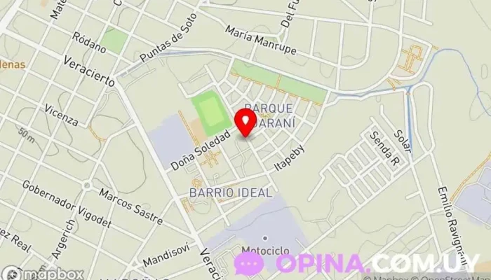 mapa de Lumifama Papelería en Montevideo