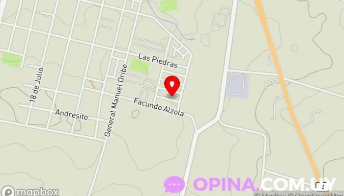 mapa de Luna Lunera Jardín de infancia en Mercedes