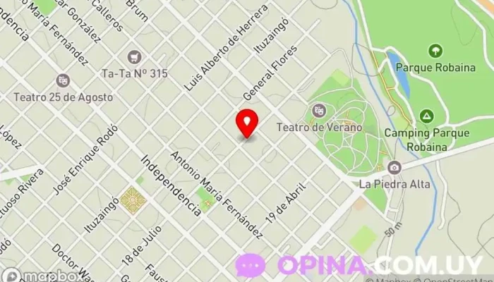 mapa de M. Molaguero Bienes Raíces Agencia inmobiliaria en Florida