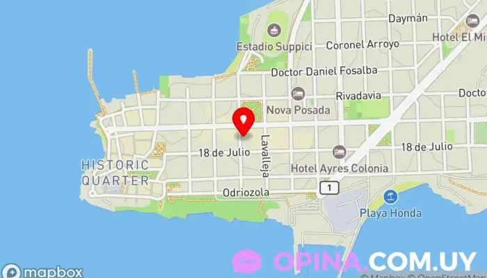 mapa de Mag & Dev - Red de Consultoría - División Bienes Raices Consultora financiera, Consultor inmobiliario en Col. del Sacramento