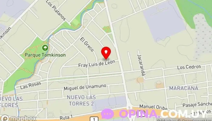 mapa de magisterio 368 Agencia inmobiliaria en Montevideo