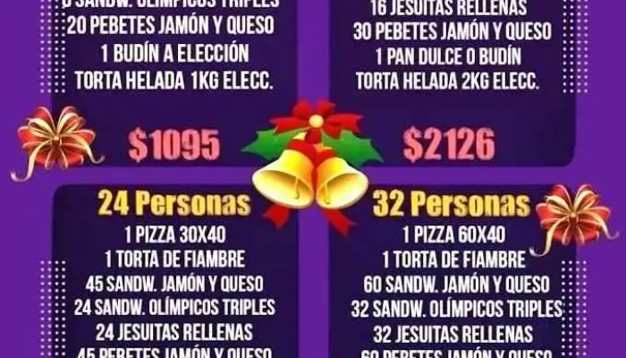 Magnifique Panaderia -  Menu - Mercedes