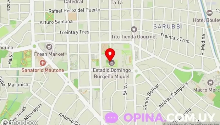 mapa de Maldonado Parque en Maldonado