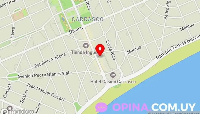 mapa de Malva Depilación Spa de Uñas Depilación con cera, Centro de depilación láser, Salón de manicura y pedicura en Montevideo