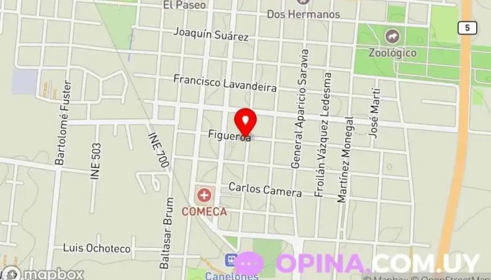 mapa de MAMIS, PAPIS Y MÁS Centro de ayuda para embarazadas en Canelones