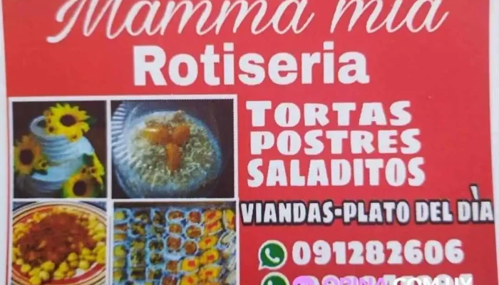 Mamma Mia Rotiseria Menu - Rivera