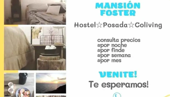 Mansion Foster Para Amigos Imaginarios Hostel Cultural Cama - Parque del Plata