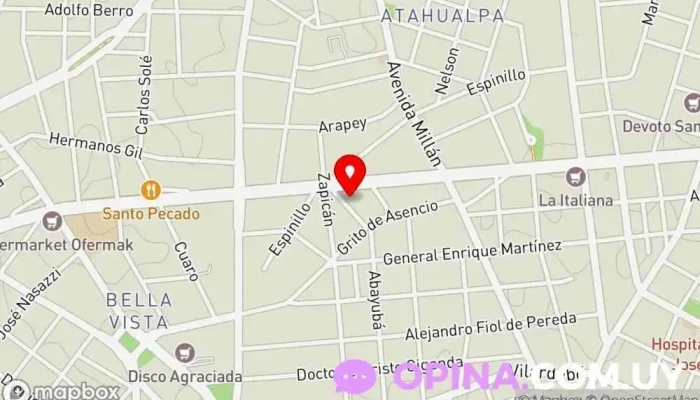 mapa de Maru Altez Cosmetóloga Tienda de belleza y salud, Esteticista, Centro de estética, Dermatólogo, Esteticista facial, Centro de depilación láser, Clínica dermatológica, Spa y gimnasio, Masajista tailandés en Montevideo
