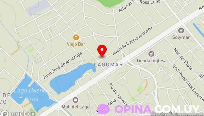 mapa de Master School Escuela en Lagomar, Ciudad de la Costa