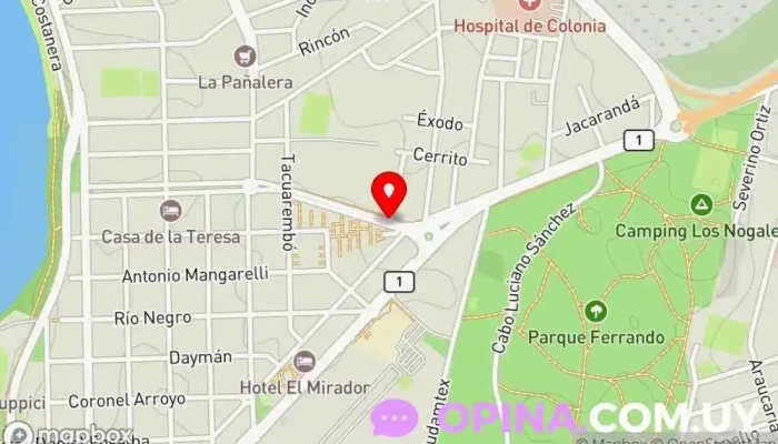 mapa de MAXIKIOSCO ACUARELA Papelería en Col. del Sacramento