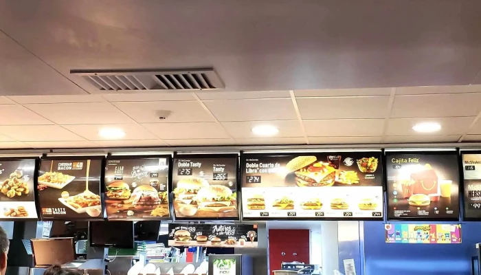 Mcdonalds Menu - Montevideo
