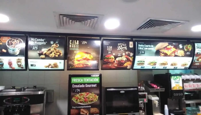 Mcdonalds Menu - Punta del Este