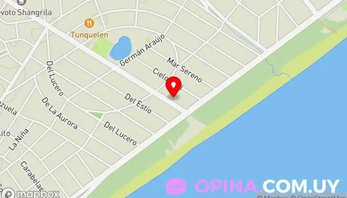 mapa de Mediterranée Servicios Inmobiliarios Agencia inmobiliaria en Ciudad de la Costa