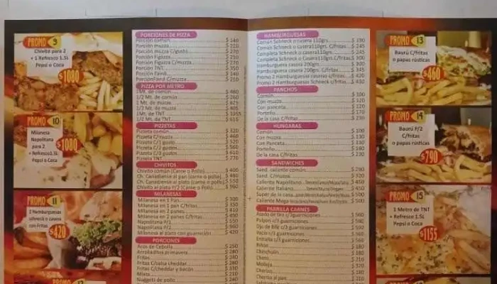 Mega Mamma Mia -  Menu - Montevideo