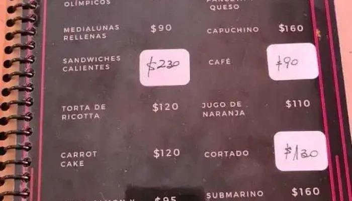 Meson Del Scotch Menu - Montevideo