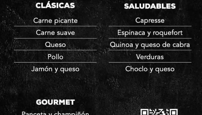 Metapue Empanadas Uy Suc Buceo Menu - Montevideo