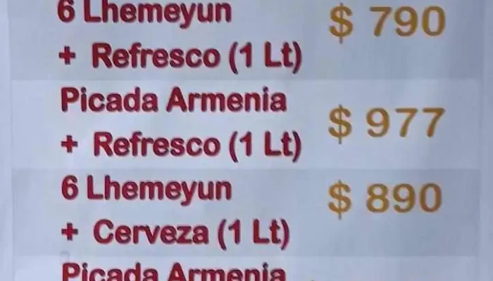 Mi Casa -  Comidas Armenias Menu - La Comercial