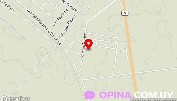 mapa de Mi hogar Condominio en Carlos Reyles