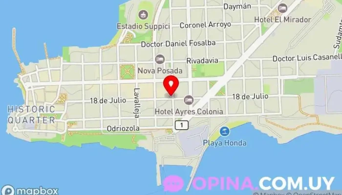 mapa de Mignone Negocios Inmobiliarios Agencia inmobiliaria en Col. del Sacramento