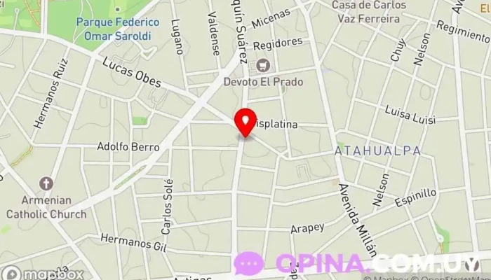 mapa de Miguelo Market Tienda de alimentación, Tienda de accesorios para móviles, Tienda de puros, Tienda de congelados, Profesor de juegos de azar y apuestas, Ferretería, Tienda de bebidas alcohólicas, Papelería, Tienda de material escolar en Montevideo