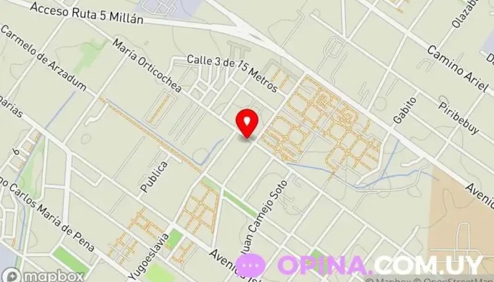 mapa de Minishop Tienda de regalos, Tienda de cubertería en Montevideo