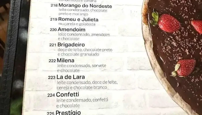 Miravos Restaurante -  Menu - Chui