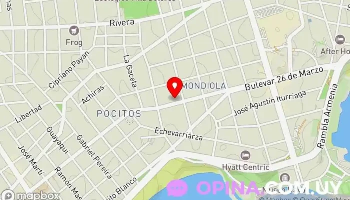 mapa de Mix Pocitos Kiosco en Montevideo