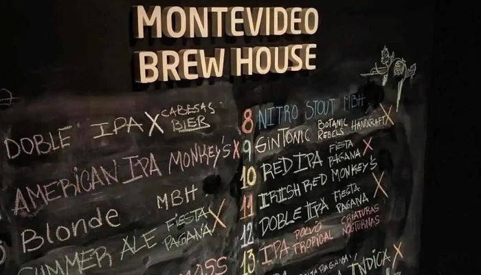 Montevideo Brew House -  Menu - Montevideo