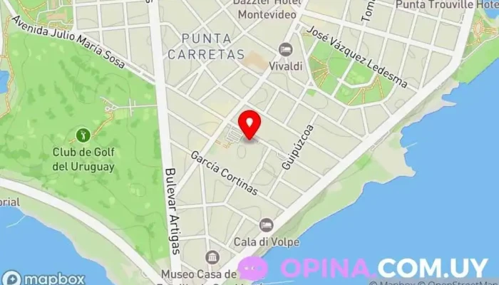 mapa de Mosca Papelería en Montevideo