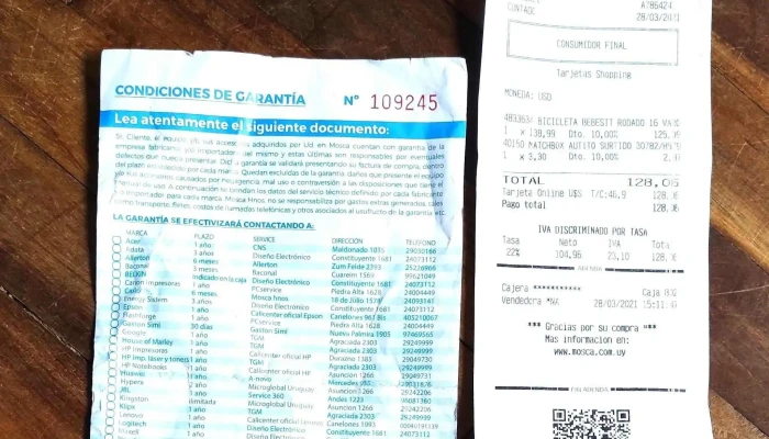 Mosca -  Ubicacion - Montevideo