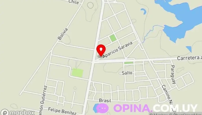 mapa de Municipio De Villa Isidoro Noblia Oficina de gobierno local en Isidoro Noblía