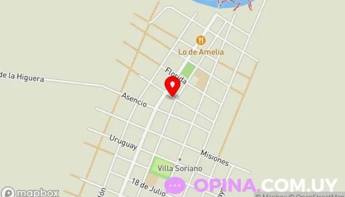 mapa de Museo Casa de Marfetán Museo, Atracción turística en Villa Soriano