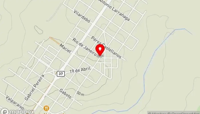 mapa de Nolemi’s pizzas and burger Restaurante en Piriápolis