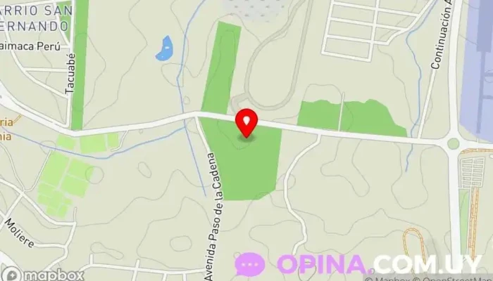 mapa de North Schools Campus Punta del Este Escuela en Punta del Este