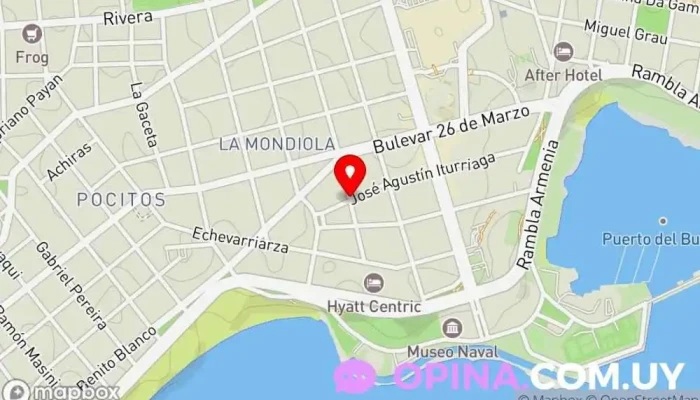 mapa de Novarum Broker Inmobiliario Agencia inmobiliaria en Montevideo