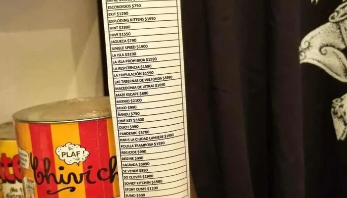 Nudo Escudo -  Menu - Montevideo