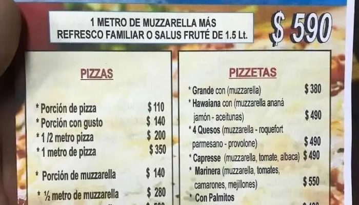 Nuevo Navegando -  Menu - Piriápolis