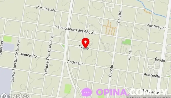 mapa de Odontología Integral Dentista en Paysandú