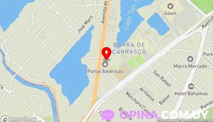 mapa de Odontologos By pq Clínica dental en Ciudad de la Costa