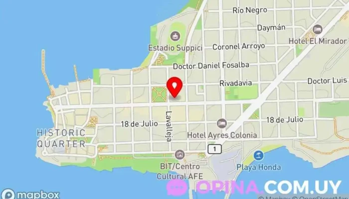 mapa de Office 2000 Proveedor de equipos de oficina en Col. del Sacramento