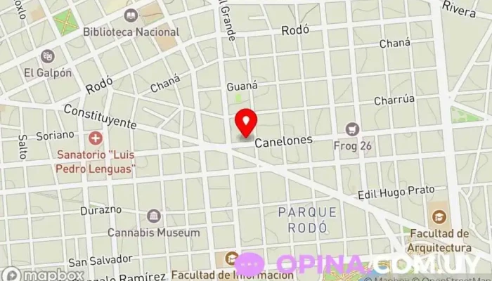 mapa de Office 2000 Tienda de informática en Montevideo