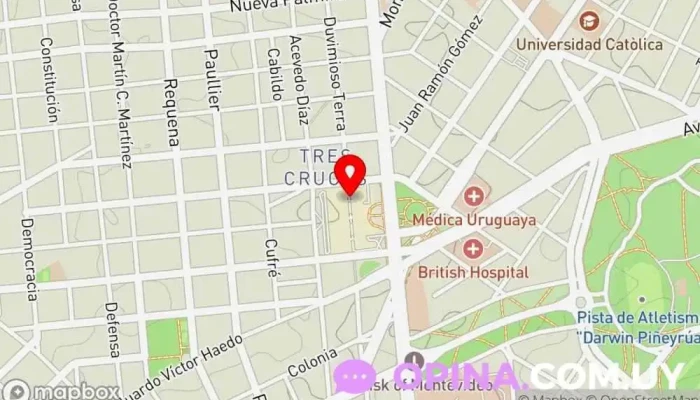 mapa de Office 2000 Tienda de informática en Montevideo