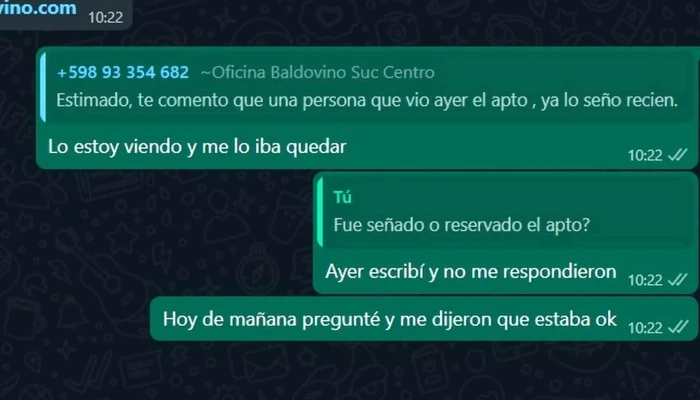 Oficina Baldovino -  Catalogo - Montevideo