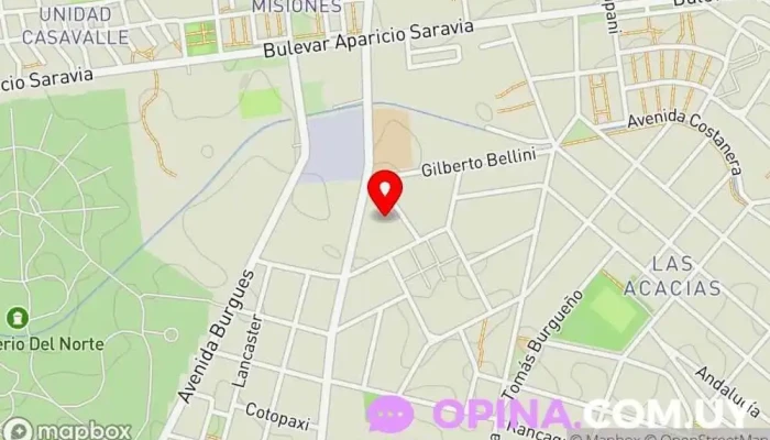 mapa de Oficina D | NLL Agencia inmobiliaria en Montevideo